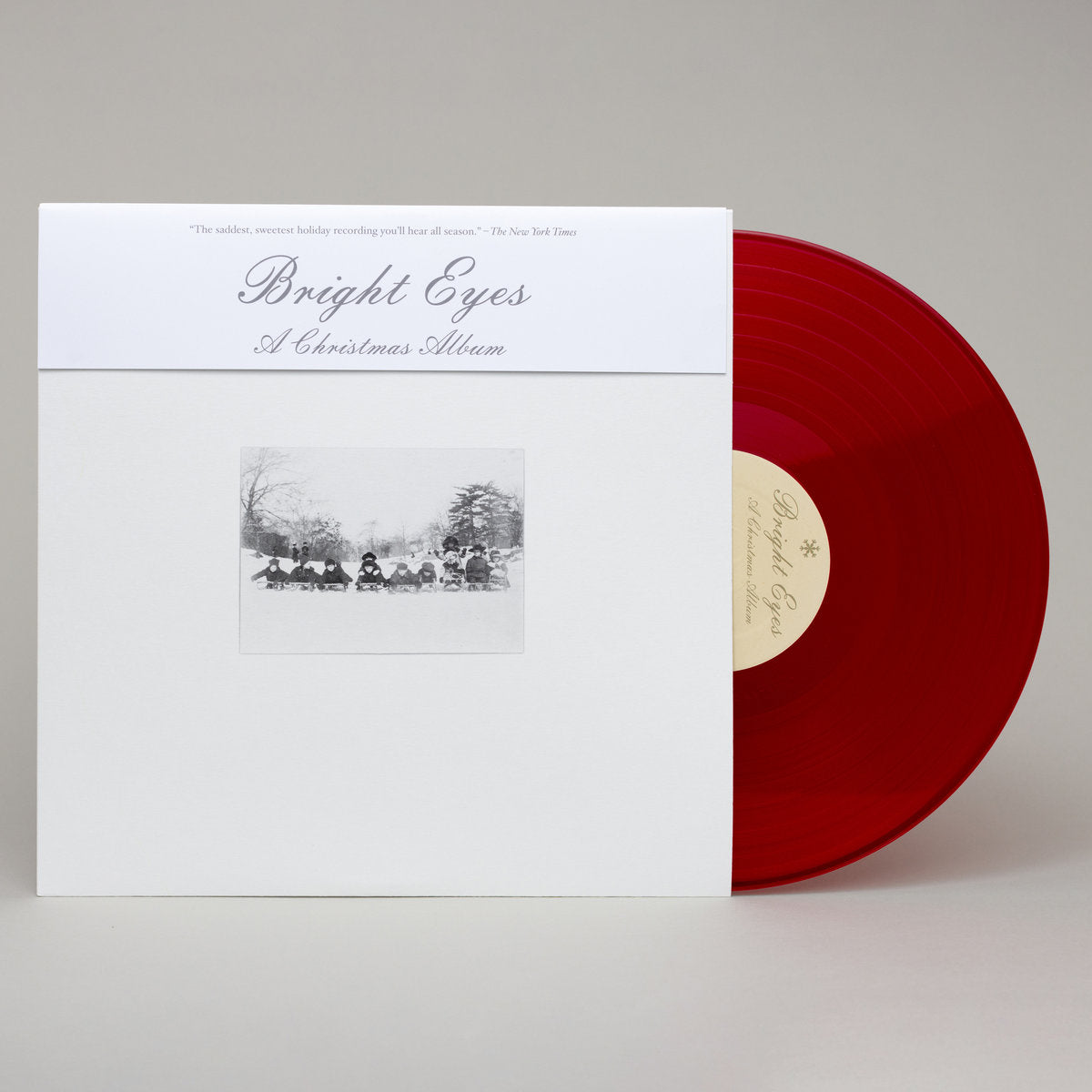 BRIGHT EYES A CHRISTMAS ALBUM [Clear Red Vinyl] LP – Vinylgram