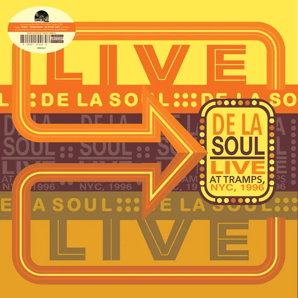 DE LA SOUL / LIVE AT TRAMPS (RSD) LP