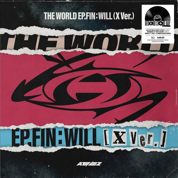 ATEEZ / WORLD EP.FIN : WILL (X VER.)(RSD) LP