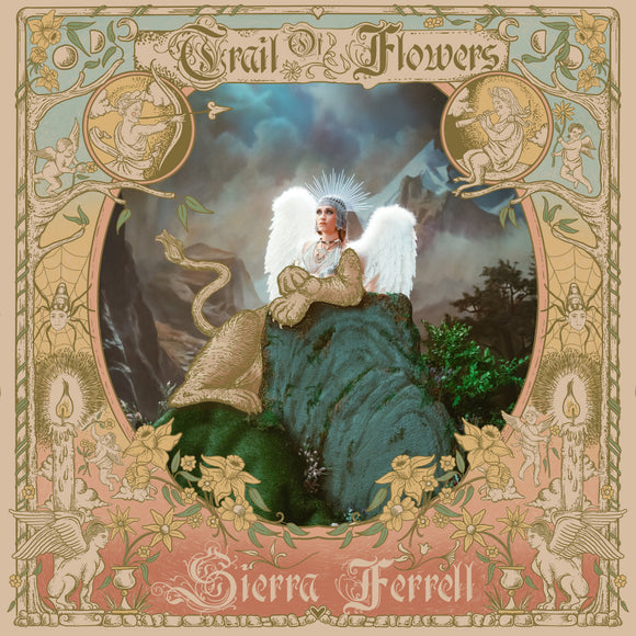 FERRELL, SIERRA <BR><I> TRAIL OF FLOWERS [Indie Exclusive Candyland Blue/Pink Swirl Vinyl] LP</I>
