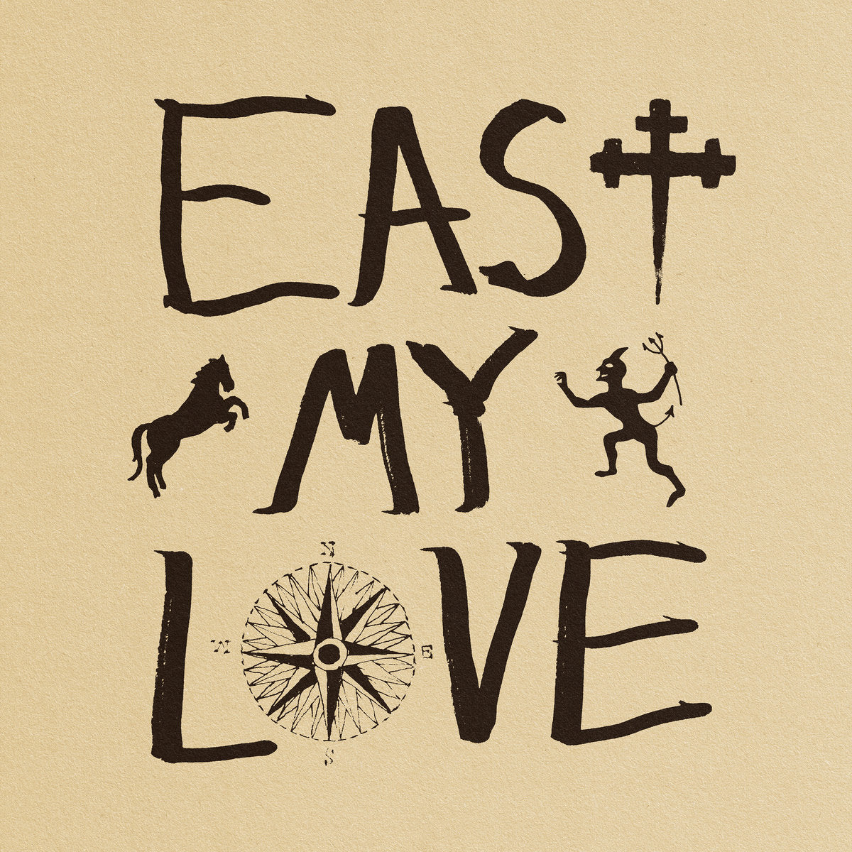 CURRENT JOYS - EAST MY LOVE [Olive Green Vinyl] LP – Vinylgram