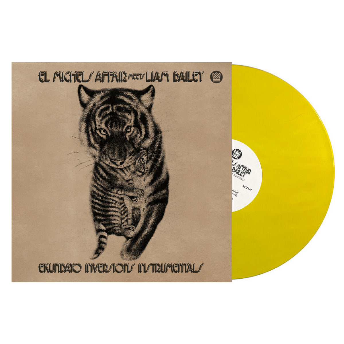 EL MICHELS AFFAIR MEETS LIAM BAILEY EKUNDAYO INVERSIONS: INSTRUMENTALS  [Yellow Vinyl] LP