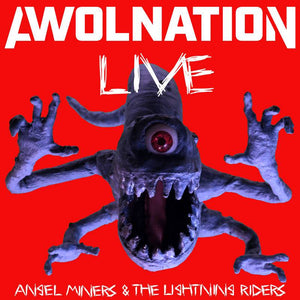 AWOLNATION <BR><I> ANGEL MINERS & THE LIGHTNING RIDERS LIVE FROM 2020 (RSD) [Tie-Dye Color Vinyl] LP</I>