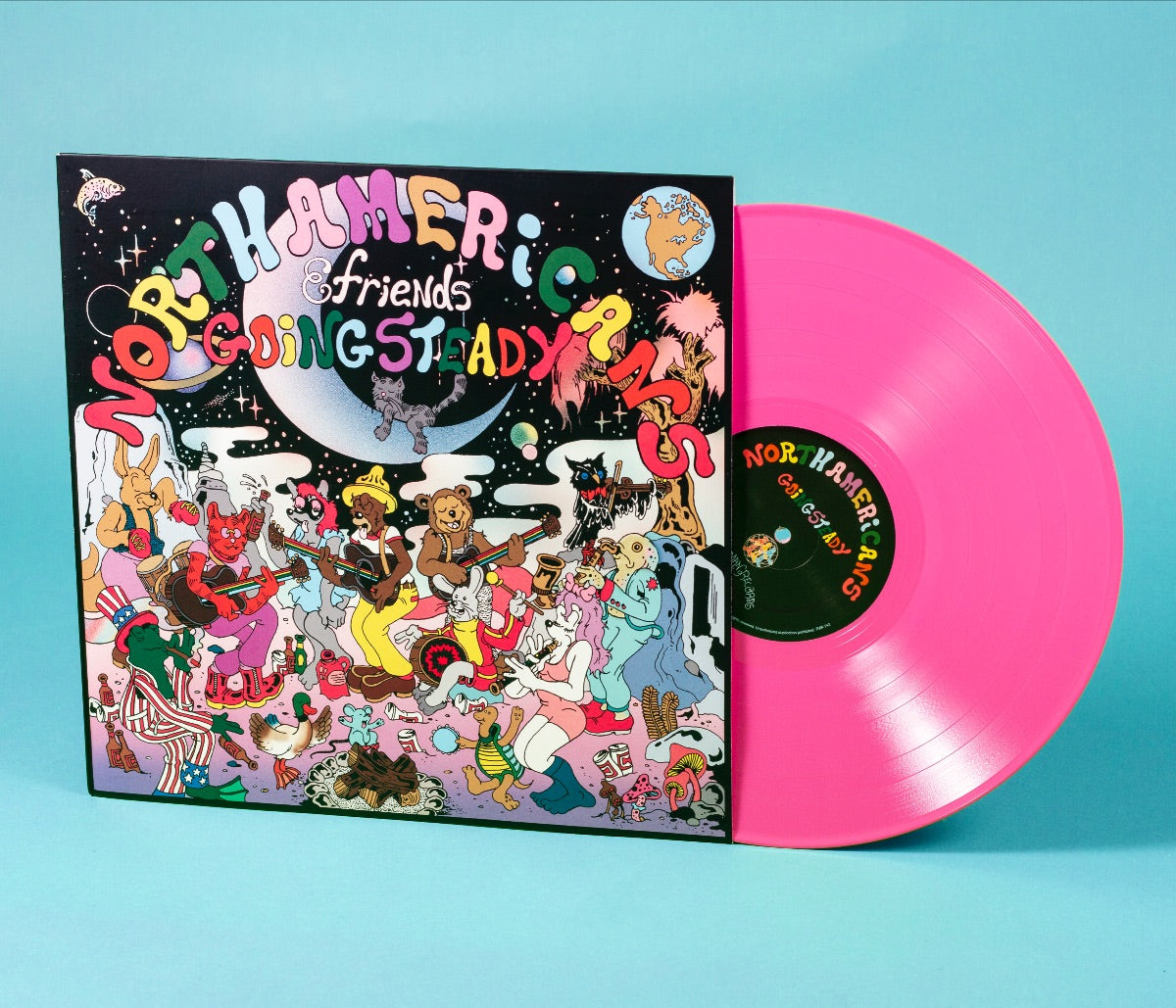 NORTH AMERICANS GOING STEADY [Limited Opaque Pink Vinyl] LP