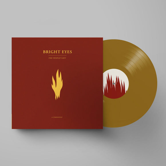 BRIGHT EYES <BR><I> THE PEOPLE'S KEY: A COMPANION [Opaque Gold Vinyl] EP</I>