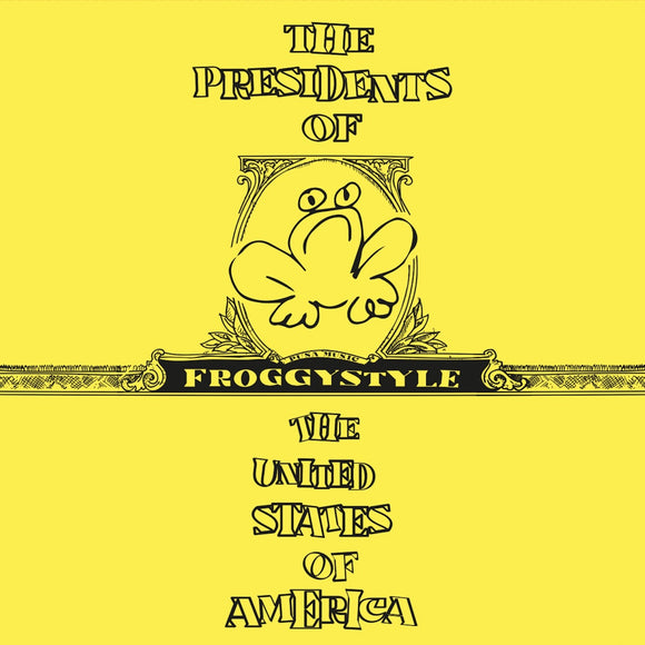 PRESIDENTS OF THE UNITED STATES OF AMERICA, THE <BR><I> FROGGYSTYLE [Gold Color Vinyl] LP</i>