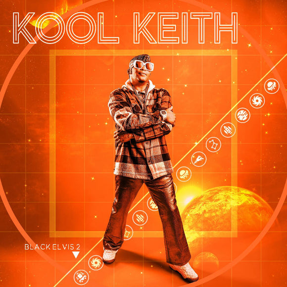 KOOL KEITH - BLACK ELVIS [Indie Exclusive Electric Orange Vinyl] LP