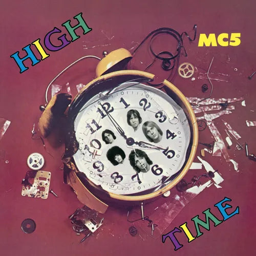 MC5 <br><i> HIGH TIME (Rocktober) [Clear with Yellow Splatter Vinyl] LP</i>