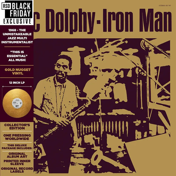 DOLPHY, ERIC / IRON MAN (RSD) [Gold Color Vinyl] LP