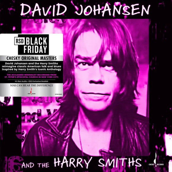 JOHANSEN,DAVID / DAVID JOHANSEN AND THE HARRY SMITHS (RSD) LP
