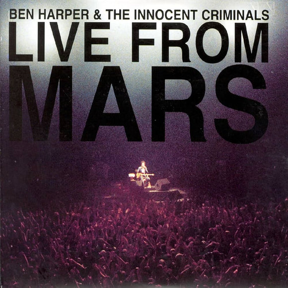 HARPER, BEN <BR><I> LIVE FROM MARS 4LP</I>