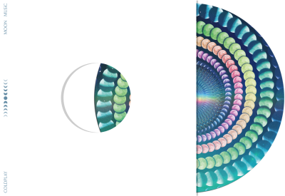 COLDPLAY - MOON MUSIC [Zoetrope Picture Disc] LP