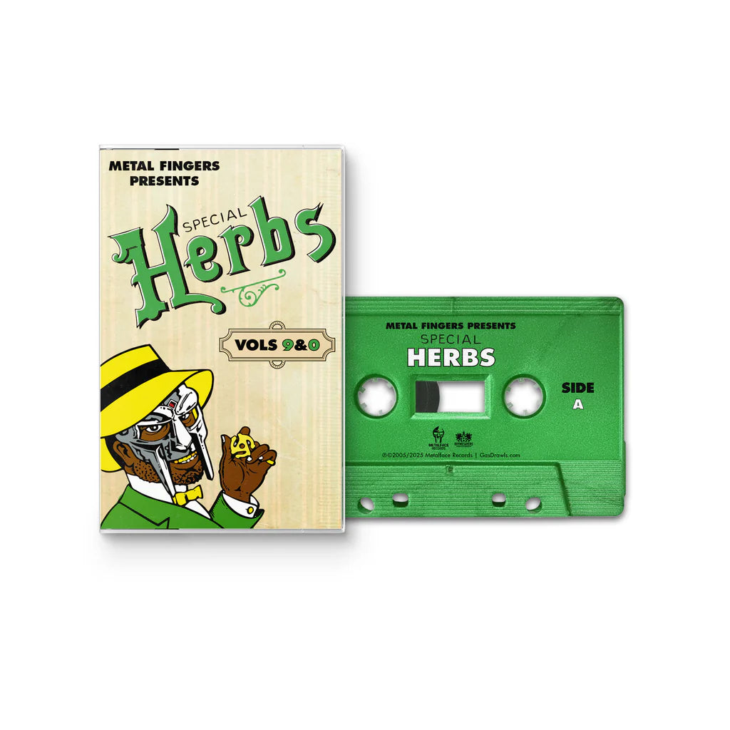 MF DOOM - SPECIAL HERBS VOL. 9 & 0 [CASSETTE] – Vinylgram