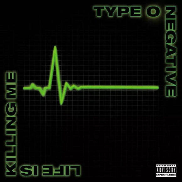 TYPE O NEGATIVE <br><I> LIFE IS KILLING ME (20th Anniversary) [Green & Black Vinyl] 2LP</I>