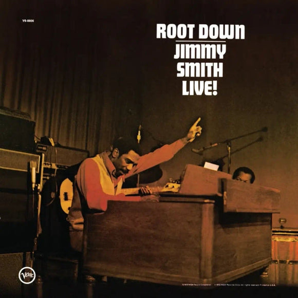 JIMMY SMITH - ROOT DOWN: JIMMY SMITH LIVE! (Verve Acoustic Sounds Series) LP