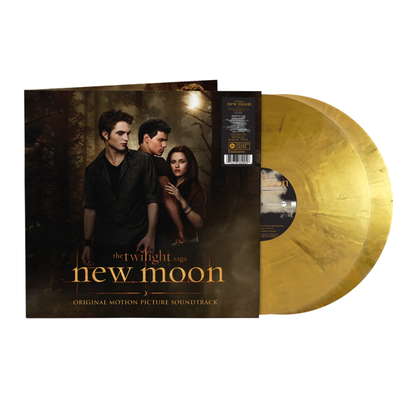 VARIOUS ARTISTS - TWILIGHT SAGA: NEW MOON (ORIGINAL SOUNDTRACK) [Indie Exclusive Gold Metallic Vinyl] 2LP