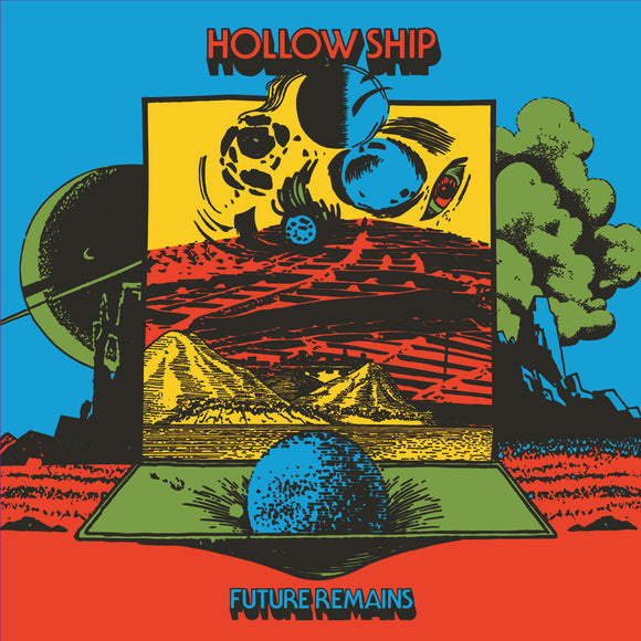 HOLLOW SHIP - FUTURE REMAINS (Alt Artwork)[Blue & White Moon Phase Vinyl] LP