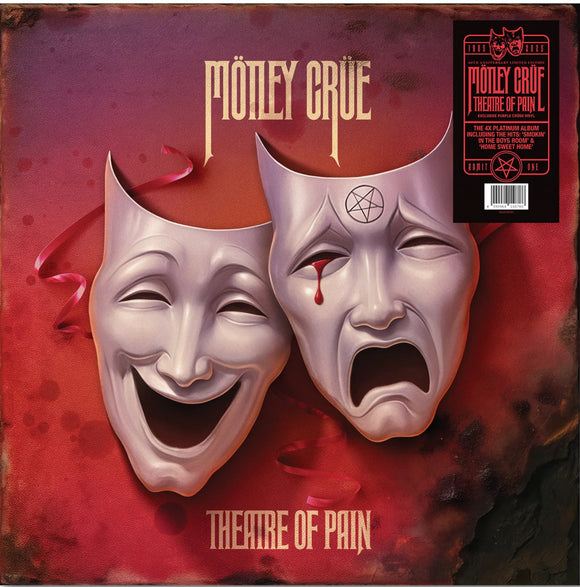 MOTLEY CRUE - THEATER OF PAIN (40th Anniversary)[Purple Crush Vinyl] LP