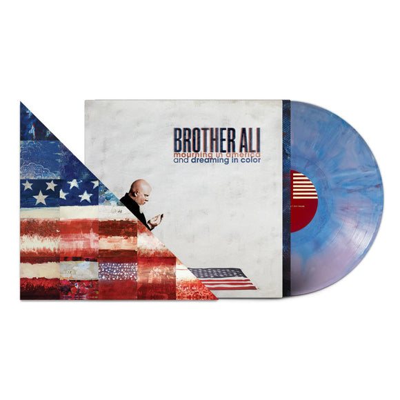 BROTHER ALI <br><I> MOURNING IN AMERICA & DREAMING COLOR [Red White & Blue Vinyl] 2LP</I>
