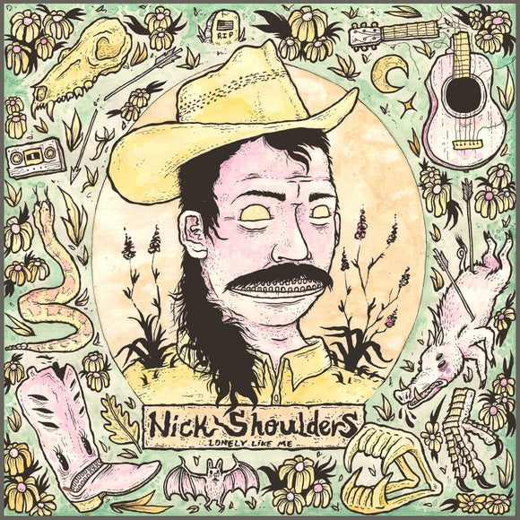 SHOULDERS, NICK - LONELY LIKE ME [Lime Green Vinyl] LP
