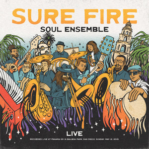 SURE FIRE SOUL ENSEMBLE, THE <br> <I> LIVE IN PANAMA 66 [Orange Swirl Vinyl] LP</I>