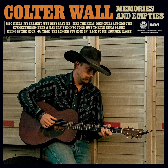 WALL, COLTER - MEMORIES AND EMPTIES [Bone Color Vinyl] LP