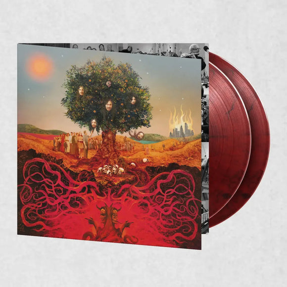 OPETH - HERITIAGE [Red & Black Marble Colored Vinyl] 2LP