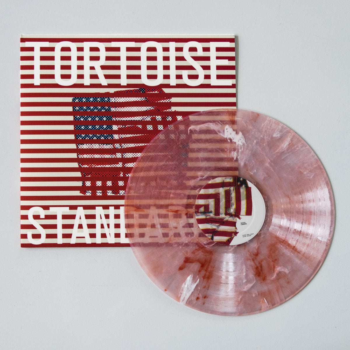 TORTOISE - STANDARDS [Indie Exclusive Clear w/ Red & White Vinyl