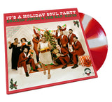 JONES, SHARON & THE DAP-KINGS - IT'S A HOLIDAY SOUL PARTY [Candy Cane Color Vinyl] LP