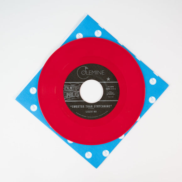 LIZZIE NO & BEN PIRANI <BR><I> Sweeter Than Strychnine / Stop Bothering Me [Opaque Red Vinyl] 7