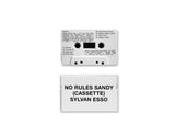 SYLVAN ESSO <BR><I> NO RULES SANDY [Indie Exclusive Cassette] </I>
