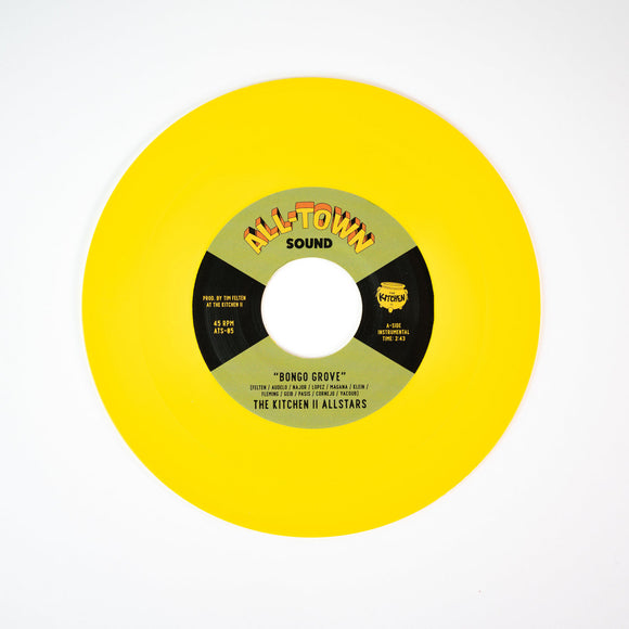 KITCHEN II ALLSTARS, THE <BR><I> BONGO GROVE / ONYEABOR 80 [Yellow Vinyl] 7