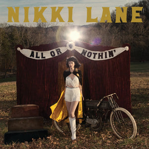 LANE, NIKKI <BR><I> ALL OR NOTHING [Indie Exclusive Yellow & Silver Metallic Swirl Vinyl] LP</i>