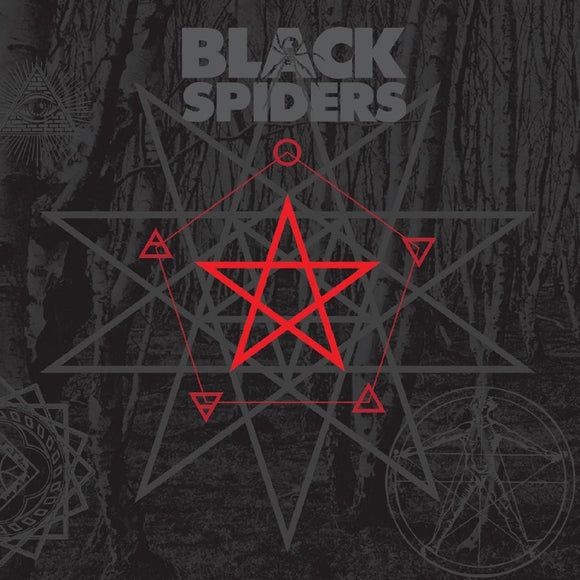 BLACK SPIDERS <BR><I> BLACK SPIDERS [Silver Color Vinyl] LP</I><br><br>