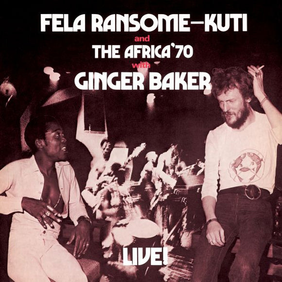 KUTI, FELA & THE AFRICA '70 <BR><I> FELA WITH GINGER BAKER [Red Vinyl] 2LP</I>