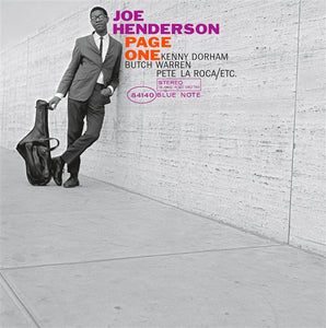 HENDERSON, JOE <BR><I> PAGE ONE (Blue Note Classic Series) LP</I><br><br>