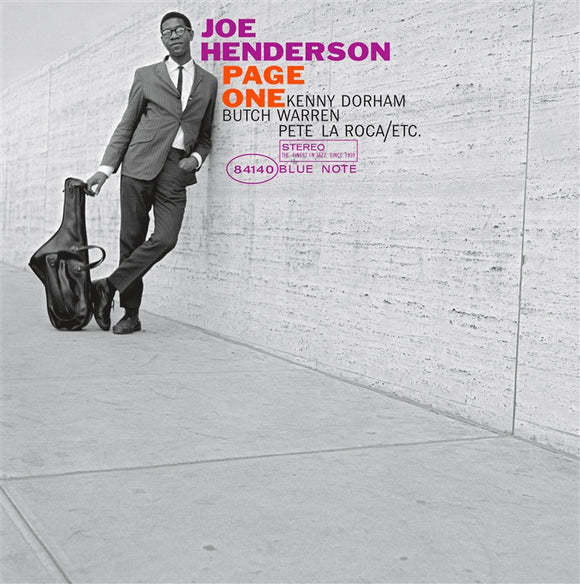 HENDERSON, JOE <BR><I> PAGE ONE (Blue Note Classic Series) LP</I><br><br>