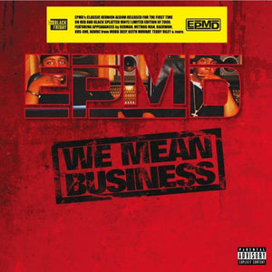 EPMD <br><I>  WE MEAN BUSINESS (RSD) [Red & Black Splatter Vinyl] LP</i>