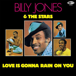 JONES, BILLY & THE STARS <br><i> LOVE IS GONNA RAIN ON YOU (RSD) LP</I>
