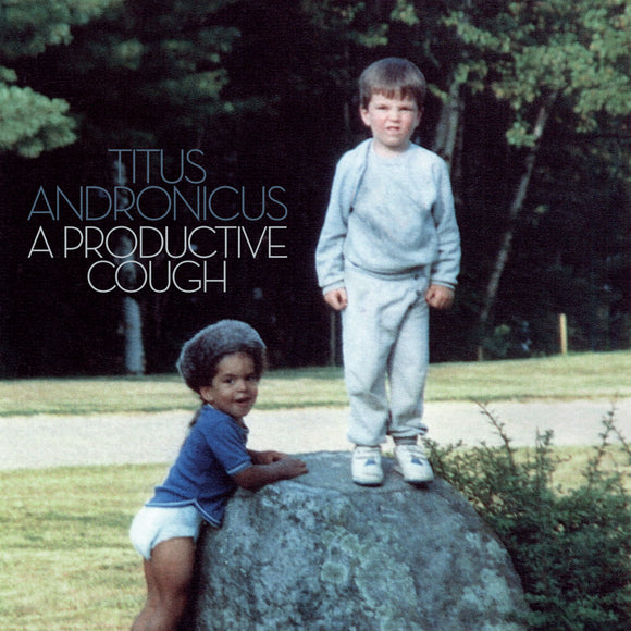 TITUS ANDRONICUS <br><i> A PRODUCTIVE COUGH [Indie Exclusive Blue/Gray Marble Vinyl w/bonus 7