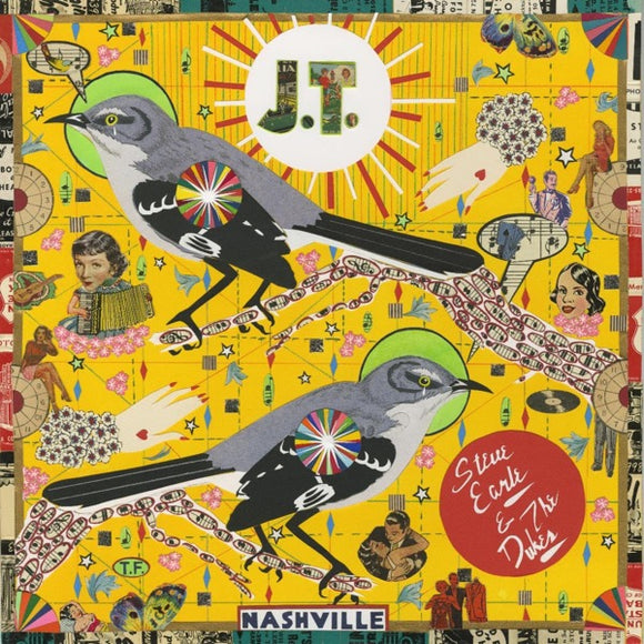 EARLE, STEVE <BR><I> J.T. [Indie Exclusive Red Vinyl] LP</I><br>
