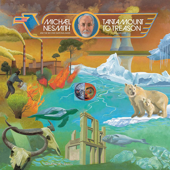 NESMITH, MICHAEL <BR><I> TANTAMOUNT TO TREASON VOL. 1 [Blue & White Splatter Vinyl] LP</I>