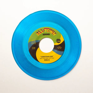 BUBAZA <BR><I> BATTLESTAR / COUNTDOWN DUB [Transparent Blue Vinyl] 7"</I>