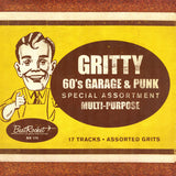 VARIOUS ARTISTS <BR><I> GRITTY '60's GARAGE & PUNK [Gold Vinyl] LP</i>