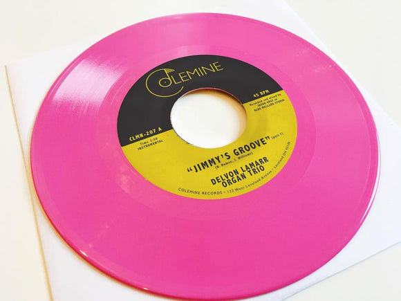 LAMARR, DELVON ORGAN TRIO <BR><I> JIMMY'S GROOVE [Limited Pink Vinyl] 7