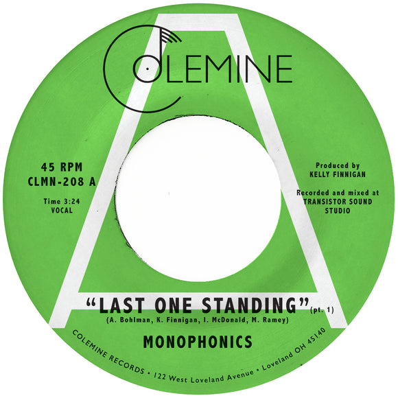 MONOPHONICS <BR><I> LAST ONE STANDING [Black Vinyl] 7