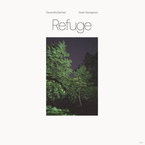 BANHART, DEVENDRA & NOAH GEORGESON <BR><I> REFUGE [Blue Seaglass Wave Color Vinyl] 2LP</I>