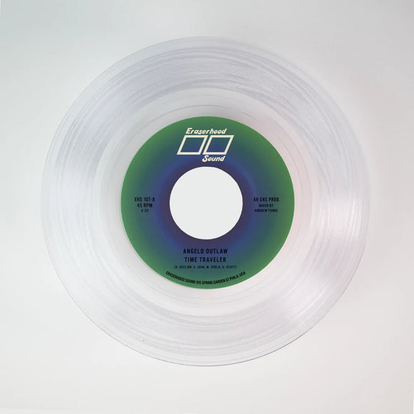 ANGELO OUTLAW <BR><I> TIME TRAVELER / SILENT HORIZON [Clear Vinyl] 7