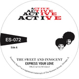 SWEET & INNOCENT, THE & THE MEMPHIS MUSTANGS <BR><I> CRY LOVE [Gold Vinyl] 7"</I>