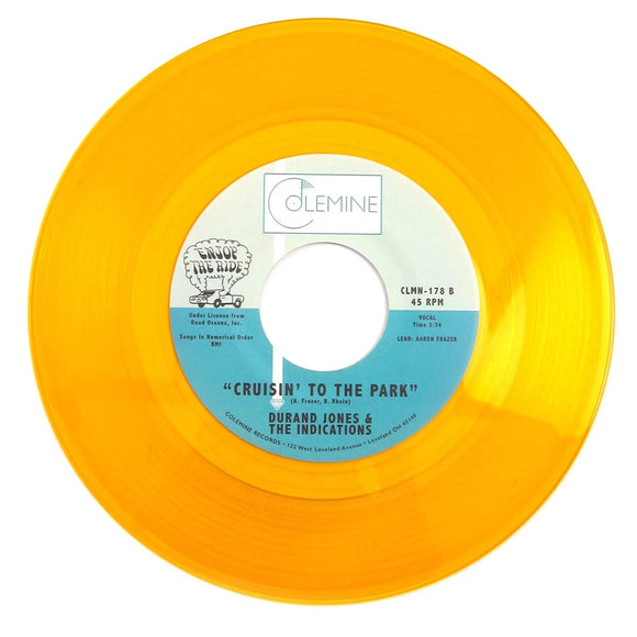 JONES, DURAND & THE INDICATIONS - MORNING IN AMERICA / CRUISIN' TO THE PARK [Gold Vinyl] 7